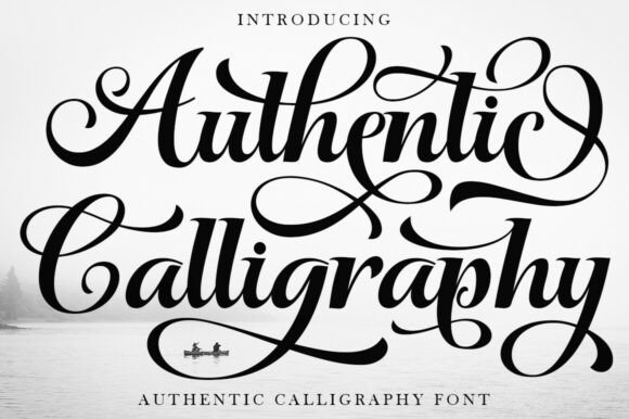 Authentic Calligraphy Font for Elegant Branding