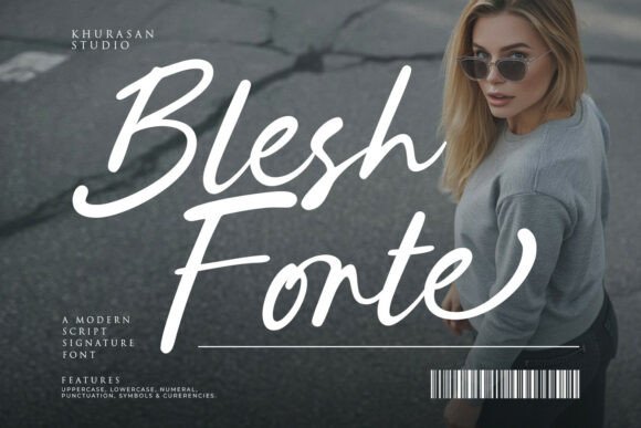 Blesh Forte Font for Business Branding