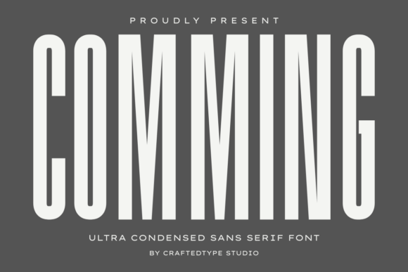 Comming: A Bold Font for Digital Campaigns
