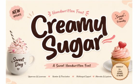 Creamy Sugar Font Review