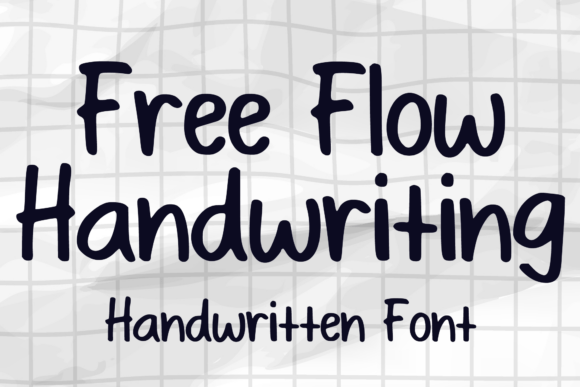 Free Flow Handwriting Font