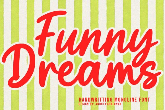 Funny Dreams Font for Creative Brands