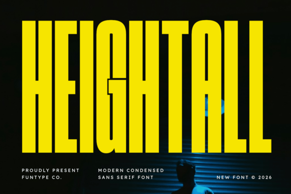 Heightall: A Bold Sans Serif for Impactful Design