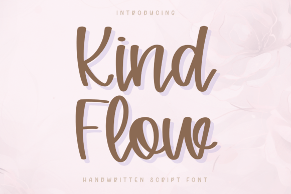 Kind Flow: A Graceful Font for Small Business Branding