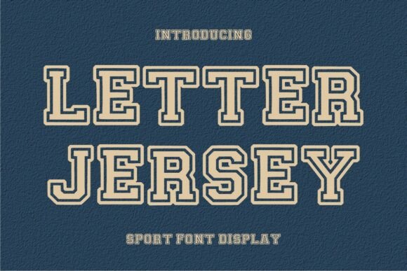 Letter Jersey Font Review