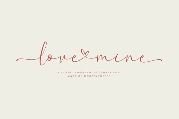Love Mine Font for Creative Campaigns