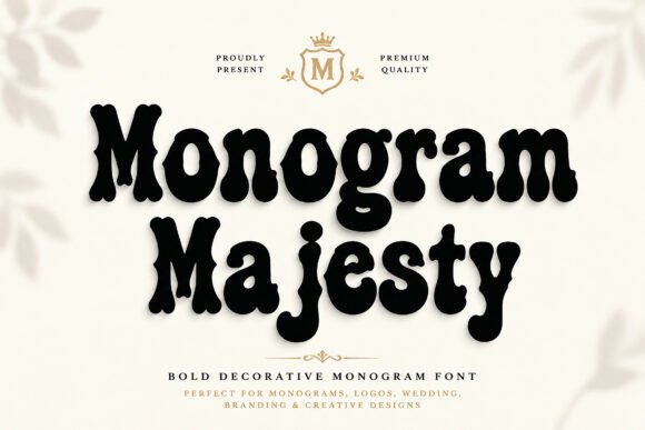 Monogram Majesty Font for Elegant Branding