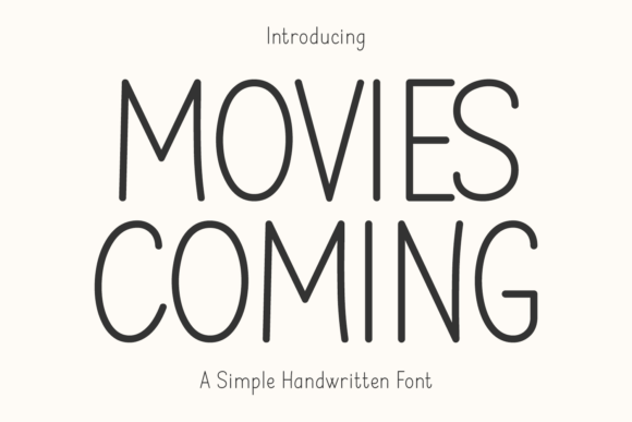 Movies Coming Font