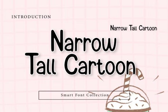 Narrow Tall Cartoon Font for Bold Campaigns