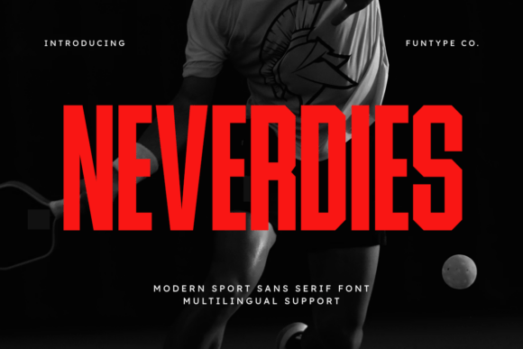 Neverdies Font for Business Branding