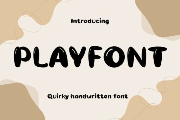 Playfont: A Handcrafted Typeface for Web Design