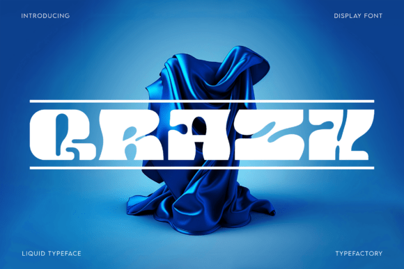 Qrazx: A Futuristic Display Font