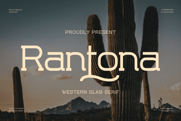 Rantona Font: Bold & Stylish