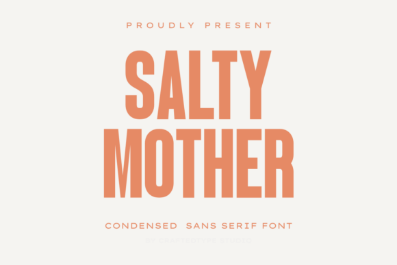 Salty Mother Font for Bold Branding