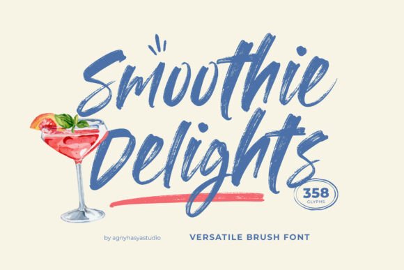 Smoothie Delights Font