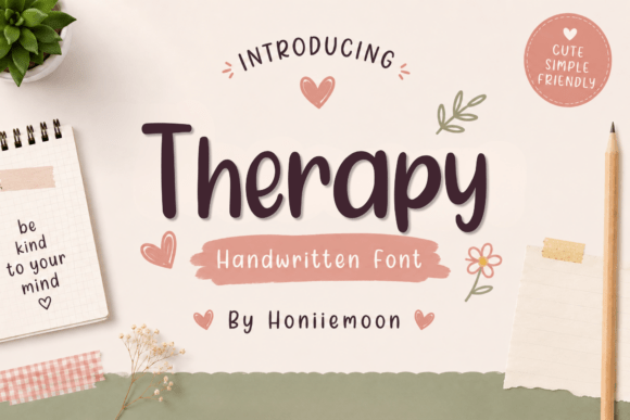 Therapy Font for Business Branding