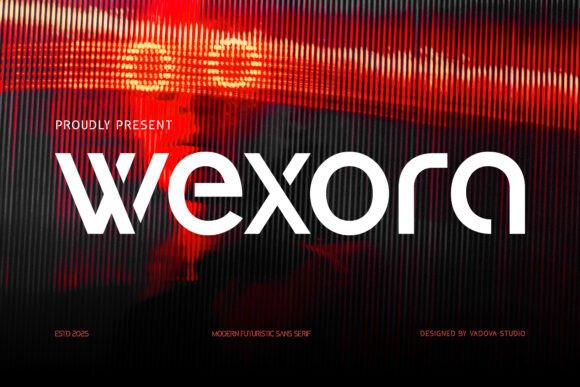 Wexora: A Bold Font for Modern Design