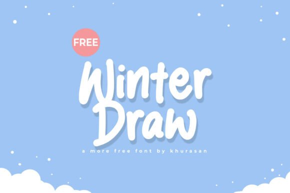 Winter Draw Font for Web Design
