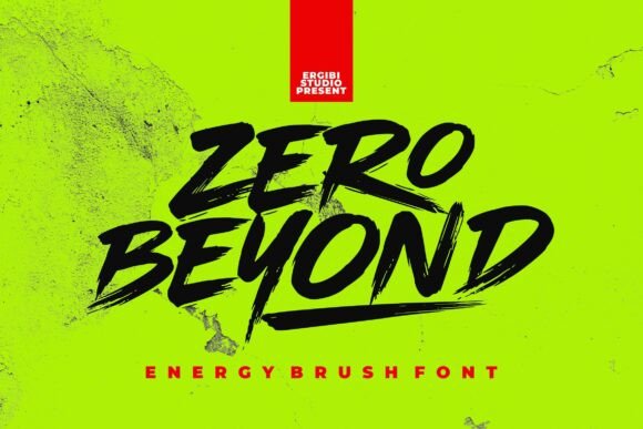 Zero Beyond Font for Bold Web Design